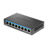 D-Link 8-Port 2.5G Multi-Gigabit fémházas Asztali Switch
