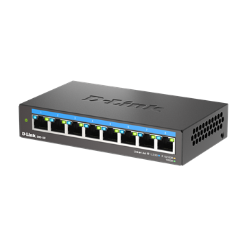 D-Link 8-Port 2.5G Multi-Gigabit fémházas Asztali Switch