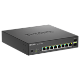 D-Link 8-Port 2.5G Multi-Gigabit fémházas PoE Asztali Switch(max. 120W)