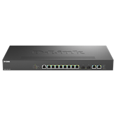 D-Link 8-Port 2.5G Multi-Gigabit fémházas PoE Asztali Switch(max. 240W)
