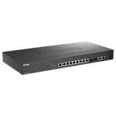 D-Link 8-Port 2.5G Multi-Gigabit fémházas PoE Asztali Switch(max. 240W)
