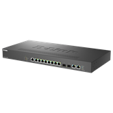 D-Link 8-Port 2.5G Multi-Gigabit fémházas PoE Asztali Switch(max. 240W)