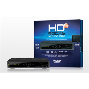 DV Wayteq HD-90CXS DVB-T/DVB-S  Asztali dekóder