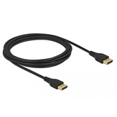 DisplayPort kábel 8K 60 Hz 2 m DP 8K tanúsítvánnyal retesz nélküli