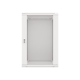 Dobozsérült Lanberg 19" fali rack szekrény 18U/600X600 lapraszerelt, szürke V2