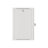 Dobozsérült Lanberg 19" fali rack szekrény 18U/600X600 lapraszerelt, szürke V2