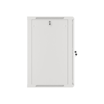 Dobozsérült Lanberg 19" fali rack szekrény 18U/600X600 lapraszerelt, szürke V2