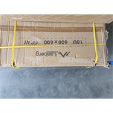 Dobozsérült Lanberg 19" fali rack szekrény 18U/600X600 lapraszerelt, szürke V2