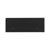 Dobozsérült Lanberg 19" fali rack szekrény 6U+3U/540X200, alacsony profilú, összeszerelt, fekete