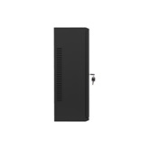 Dobozsérült Lanberg 19" fali rack szekrény 6U+3U/540X200, alacsony profilú, összeszerelt, fekete