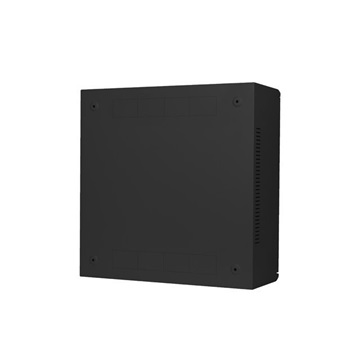 Dobozsérült Lanberg 19" fali rack szekrény 6U+3U/540X200, alacsony profilú, összeszerelt, fekete