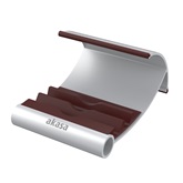 Akasa Leo Aluminium Tablet Stand - Tablettartó - Barna