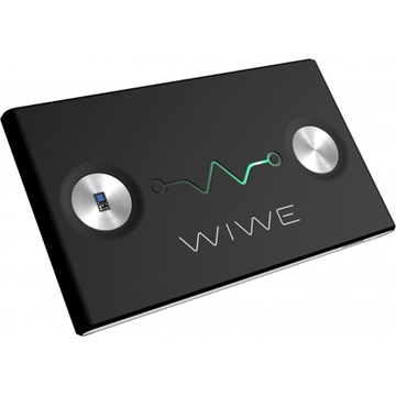 WIWE mobil szívdiagnosztikai (EKG) eszköz, fekete - Bontott csomagolású, használt termék