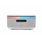Denver CRQ-225 Rádiós ébresztőóra Bluetooth funkcióval és vezeték nélküli töltéssel - Szürke