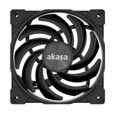 Akasa - Case Fan - 12cm - Alucia XS12 Black - AK-FN122-BK