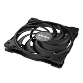 Akasa - Case Fan - 12cm - Alucia XS12 Black - AK-FN122-BK