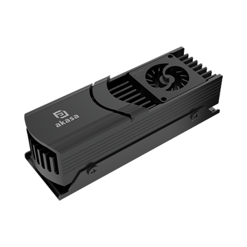 Akasa Gecko Pro LX - M.2 NVMe PCIe 5.0 hűtő - A-M2HS04-BK