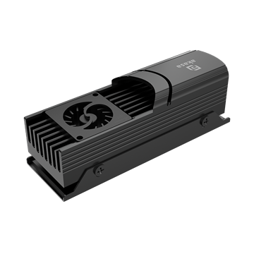 Akasa Gecko Pro LX - M.2 NVMe PCIe 5.0 hűtő - A-M2HS04-BK