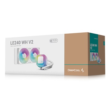 DeepCool LE240 WH V2 - Vízhűtés - Fehér - R-LE240-WHAMMC-G-2