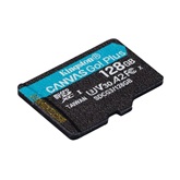 Kingston 128GB SD micro Canvas Go! Plus (SDXC Class 10 UHS-I U3) (SDCG3/128GBSP) memória kártya