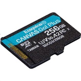 Kingston 256GB SD micro Canvas Go! Plus (SDXC Class 10 UHS-I U3) (SDCG3/256GBSP) memória kártya