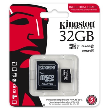 Kingston 32GB SD micro (SDHC Class 10 UHS-I) (SDCIT/32GB) memória kártya adapterrel