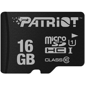 Patriot Lx Series microSDHC 16GB Class10 - PSF16GMCSDHC10