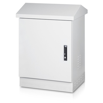 FORMRACK 20U 600x450 IP66 kültéri rack szekrény 100 mm lábazattal , dupla rétegű
