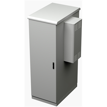 FORMRACK klímás IP66 kültéri rack szekrény 100 mm lábazattal, dupla rétegű