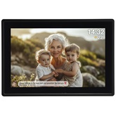 Denver PFF-1021BMK3 10,1" Smart photoframe with FRAMEO software - Fekete