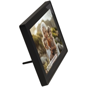 Denver PFF-1021BMK3 10,1" Smart photoframe with FRAMEO software - Fekete