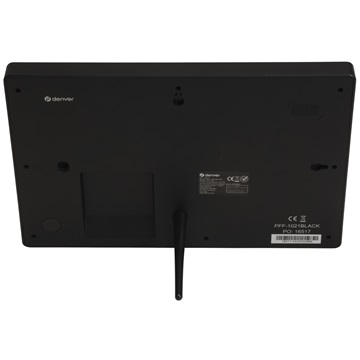 Denver PFF-1021BMK3 10,1" Smart photoframe with FRAMEO software - Fekete