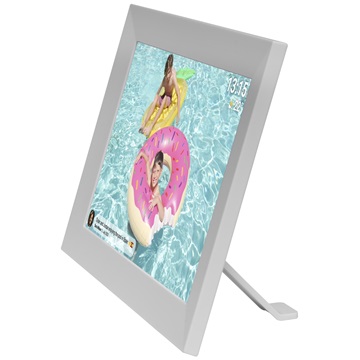 Denver PFF-1024WMK2 10,1" Smart photoframe with FRAMEO software - Fehér
