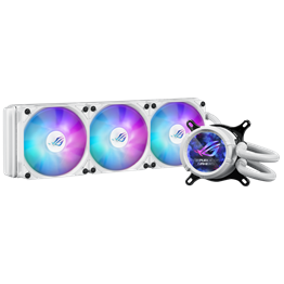 ASUS ROG STRIX LC III 360 - ARGB LCD WHT - Vízhűtés