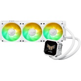 Fan ASUS TUF GAMING LC III 360 - ARGB LCD White Edition - Vízhűtés - Fehér