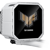 ASUS TUF GAMING LC III 360 - ARGB LCD White Edition - Vízhűtés - Fehér
