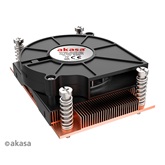 Akasa - AM4 Low Profile CPUCooler with SideBlower Fan - AK-CC1109BP01