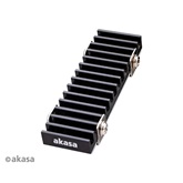 Akasa Gecko Pro - M.2 SSD hűtő - A-M2HS02-BK