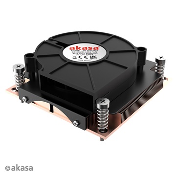 Akasa Intel LGA1700 Alacsony Profilú CPU-hűtő - AK-CC7401BP01