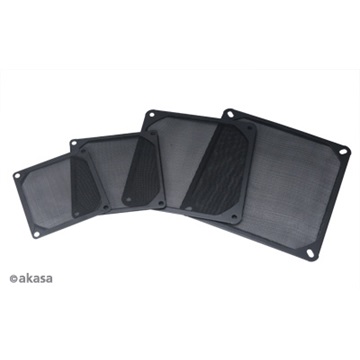 Akasa aluminium ventilátor szűrő - 8cm - GRM80-AL01-BK