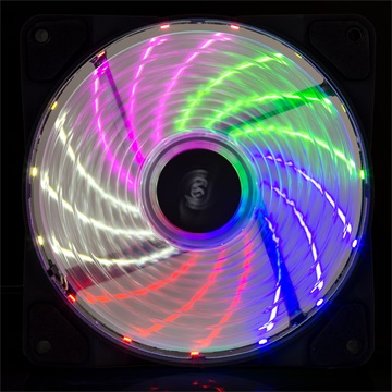 Akyga AW-12D-LED - 12cm - Rainbow LED
