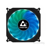 Chieftec - 12cm - RGB LED 3db + Vezérlő - CF-3012-RGB