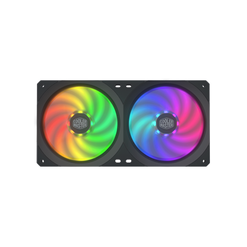 Cooler Master - Case Fan - 12cm - MasterFan SF240R ARGB - MFX-B2D2-18NPA-R1