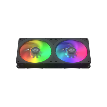 Cooler Master - Case Fan - 12cm - MasterFan SF240R ARGB - MFX-B2D2-18NPA-R1