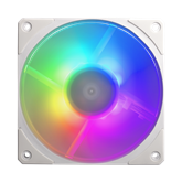 Cooler Master - Case Fan - 12cm - Mobius 120P ARGB White Fan - MFZ-M2DW-24NP2-R1
