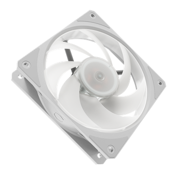 Cooler Master - Case Fan - 12cm - Mobius 120P ARGB White Fan - MFZ-M2DW-24NP2-R1