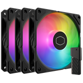 Cooler Master - Case Fan - 12cm - SickleFlow Edge 120 ARGB 3-Pack - MFX-B2DN-253P2-R2