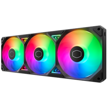 Cooler Master - Case Fan - 12cm - SickleFlow Edge 360 ARGB - MFX-B2DN-25TP2-R1