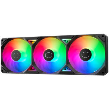 Cooler Master - Case Fan - 12cm - SickleFlow Edge 360 ARGB - MFX-B2DN-25TP2-R1