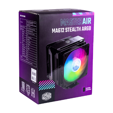 Cooler Master - MasterAir MA612 Stealth ARGB - MAP-T6PS-218PA-R1